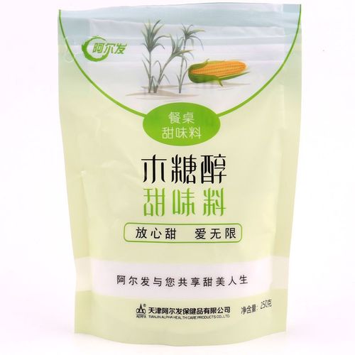阿爾發(fā)木糖醇甜味料250g無蔗糖代糖糖尿病家用袋裝烘焙原料調(diào)料